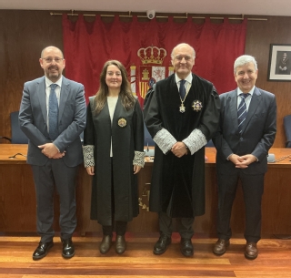 Alicia Chicharro ha tomado posesión como nueva magistrada de la Sala de lo Civil y Penal del Tribunal Superior de Justicia de Navarra 